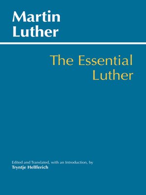 cover image of The Essential Luther